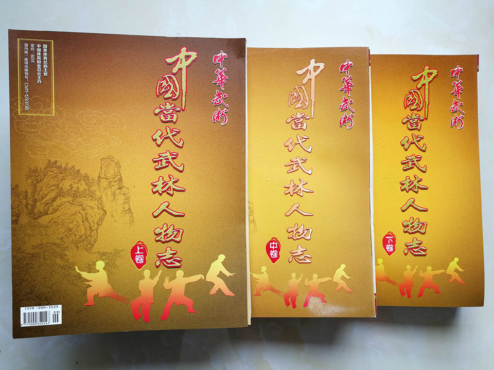 中国当代武林人物志）（上中下）